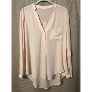 Blush blouse